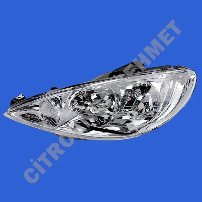 Peugeot 206 Makyajlı Sol Far 9628666880